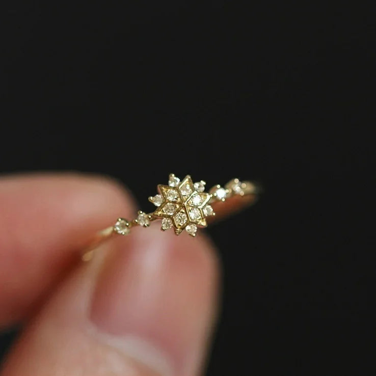 Women's Snowflake Rings