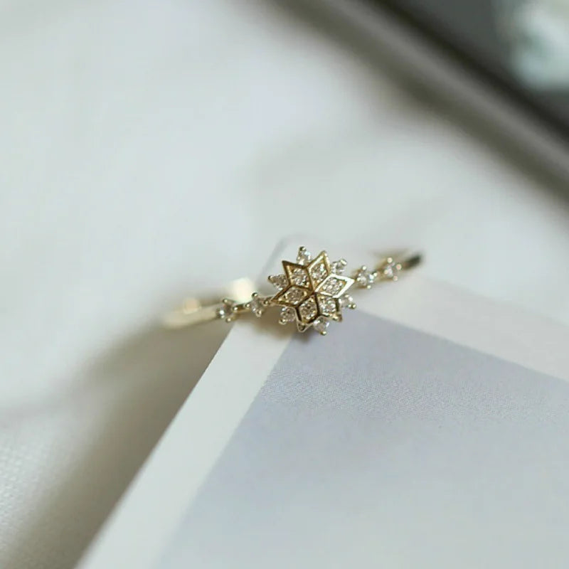 Women's Snowflake Rings