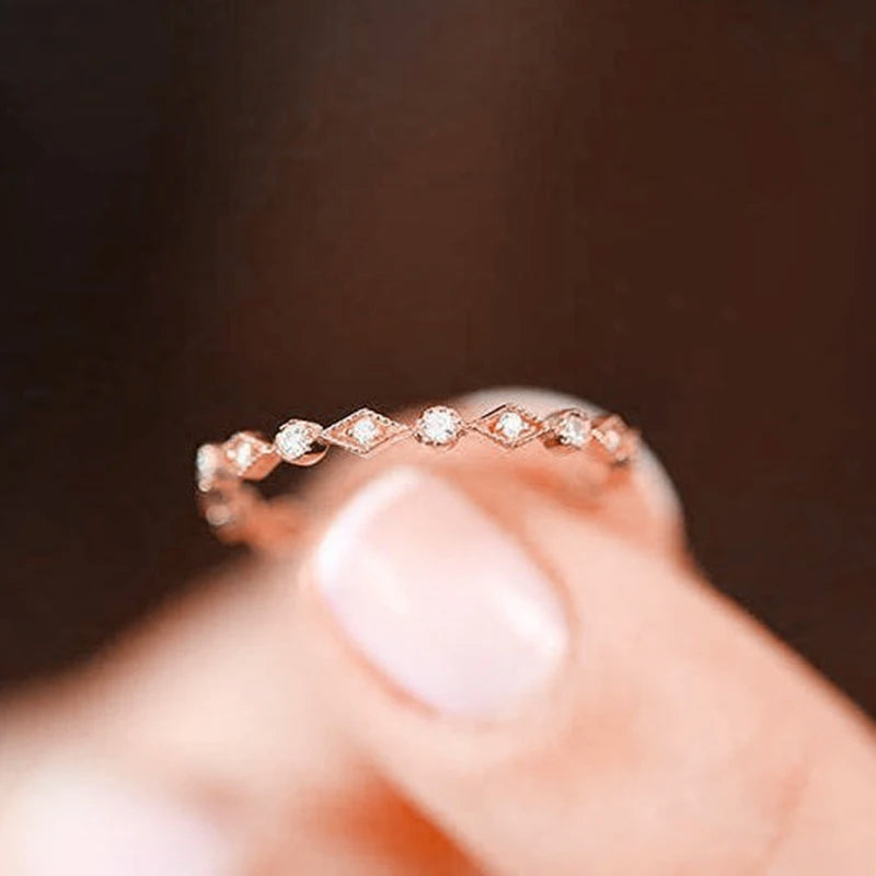 Thin Minimalist Dainty Ring