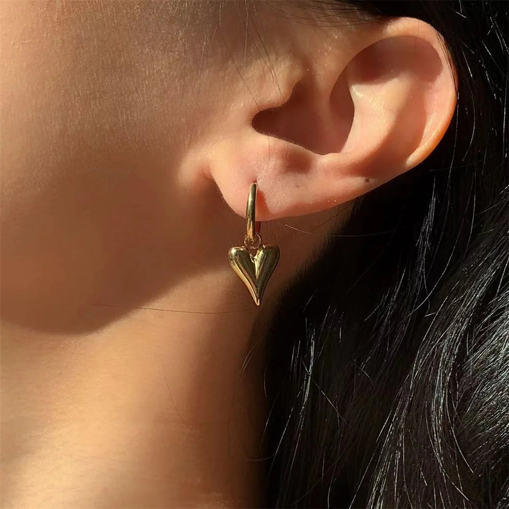 18K Gold Plated Waterproof Vintage Earrings