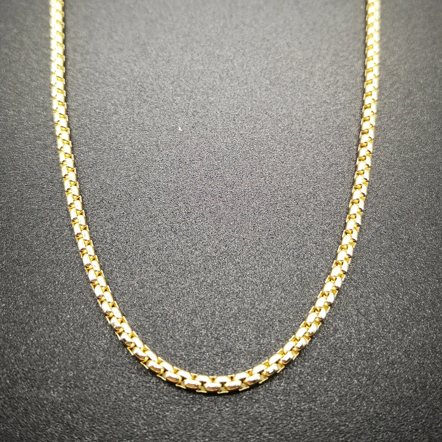 18K Gold Plated ROLO Chain Anklet Waterproof