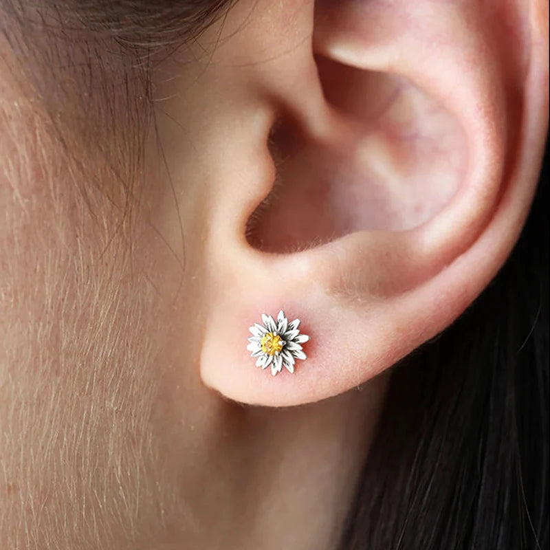 Flower Stud Earrings