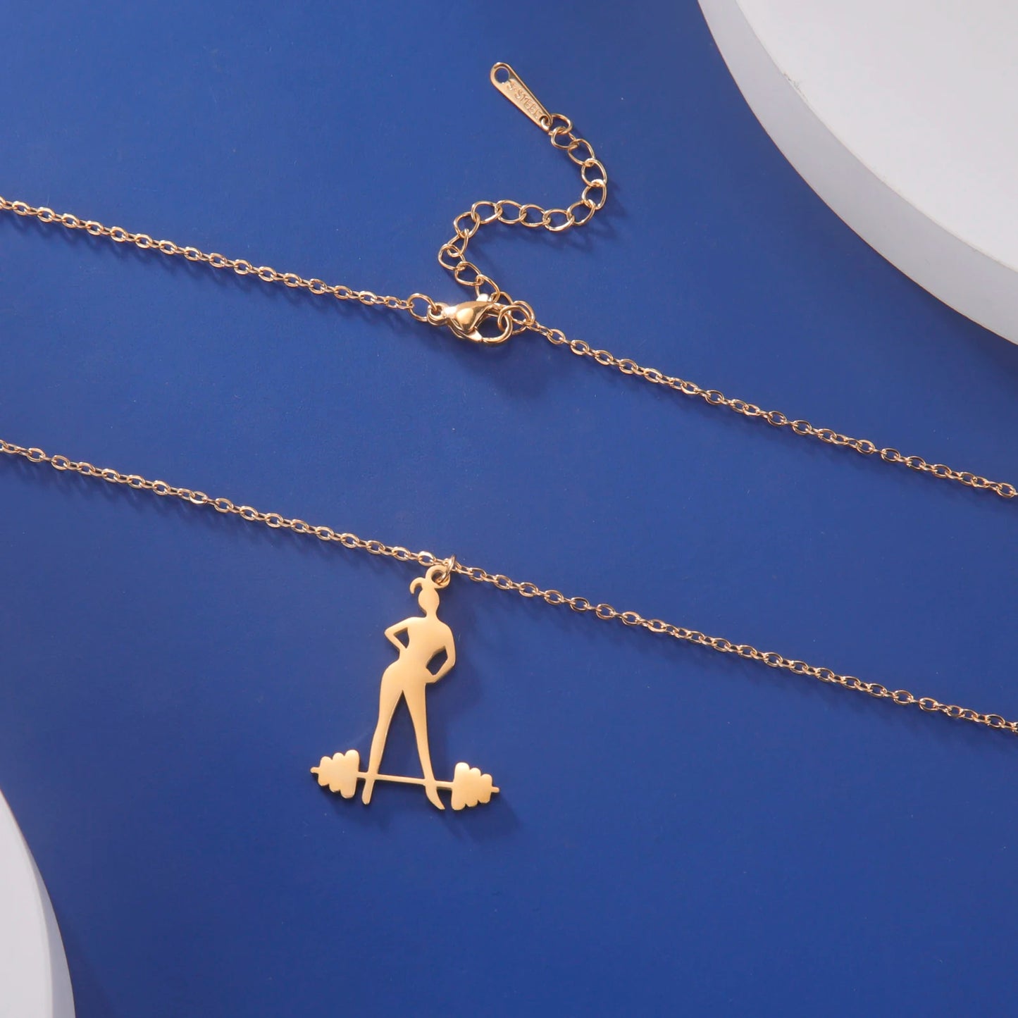 Women's Weight Lifting Necklace