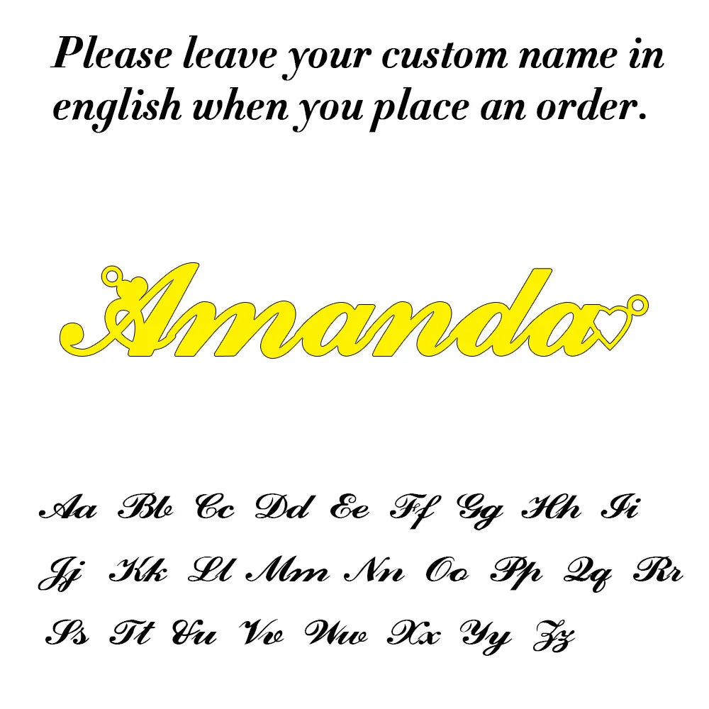 Personalized Name Necklace