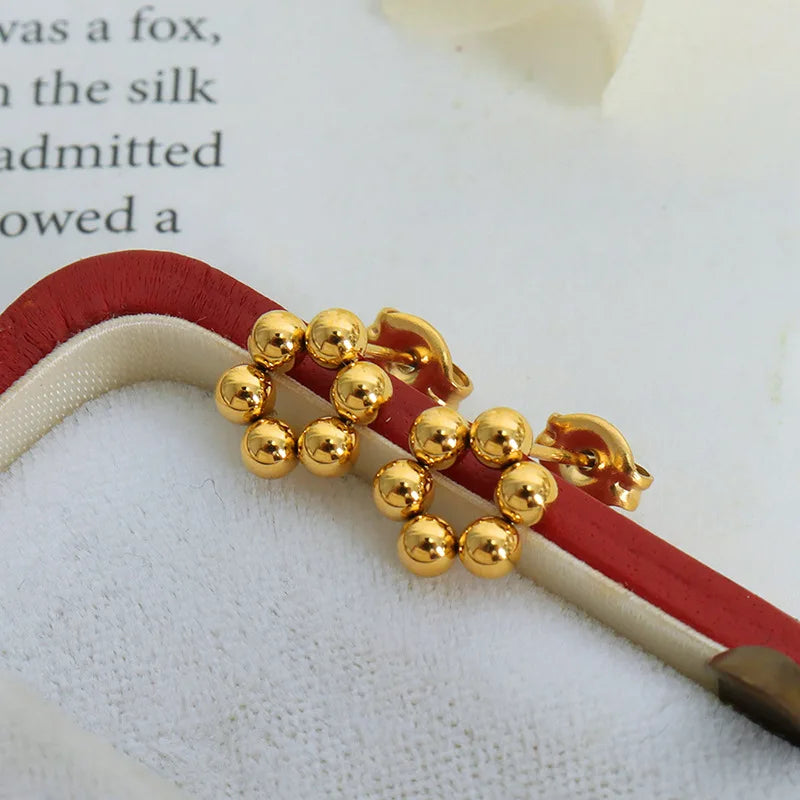 18K Plated Stud Earring Waterproof
