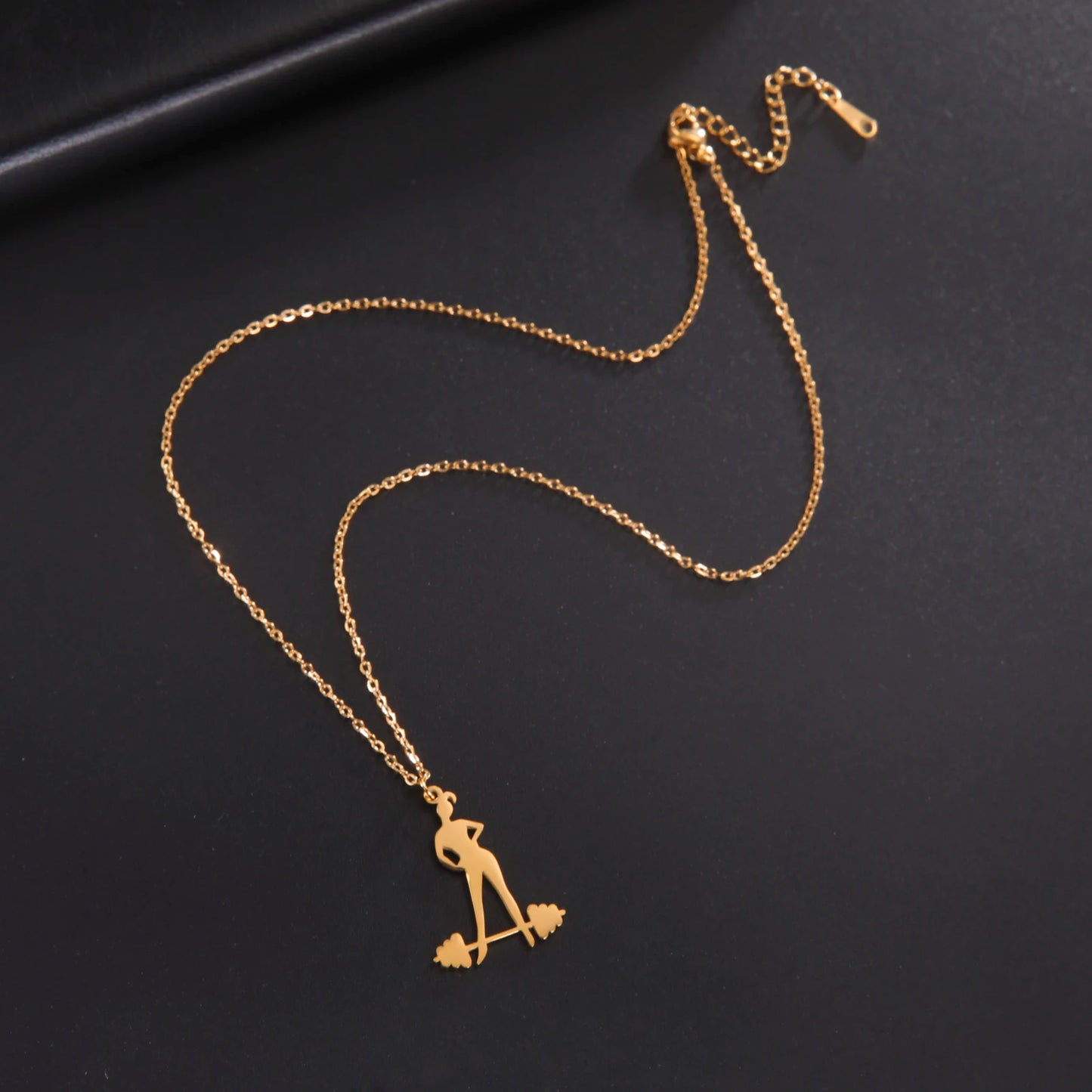 Women's Weight Lifting Necklace