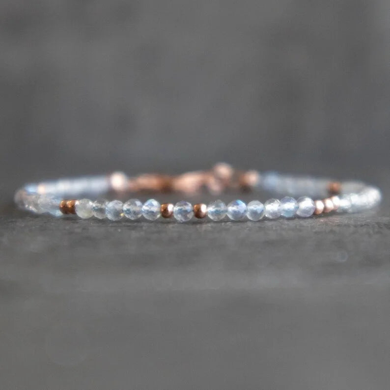 Beaded Labradorite Bracelet