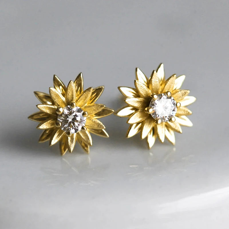 Flower Stud Earrings
